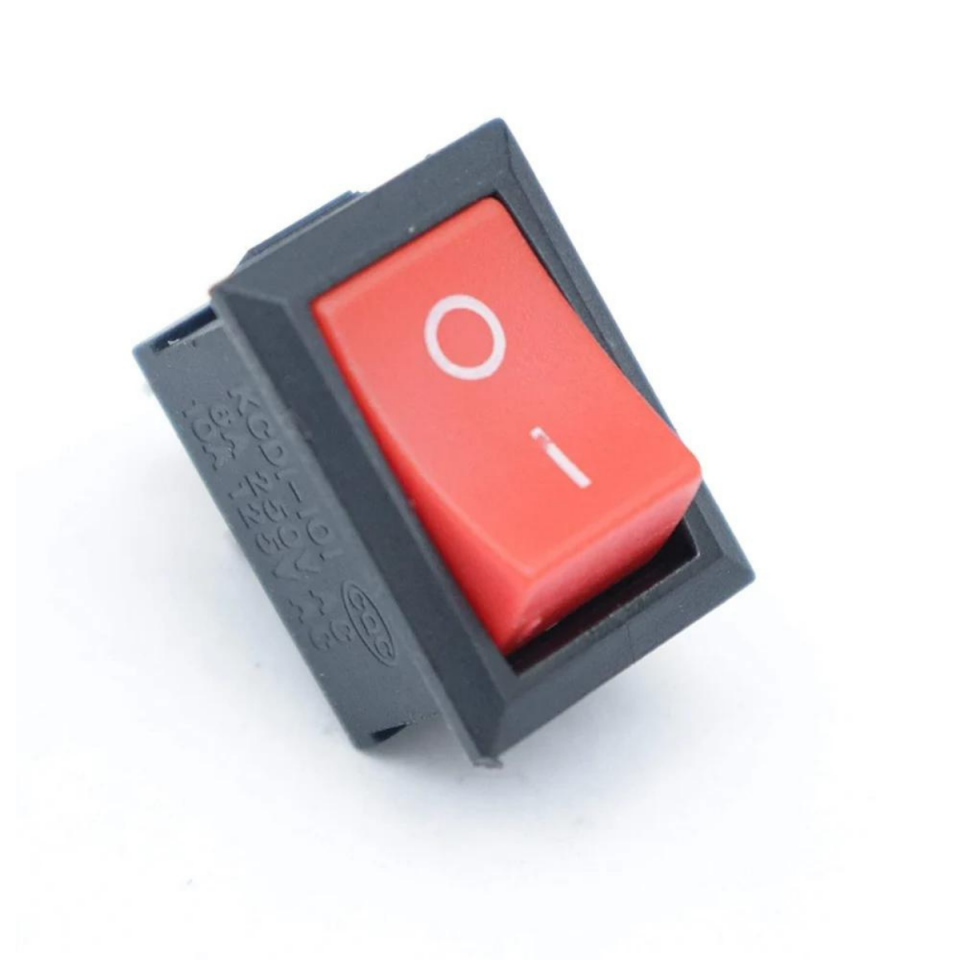 Mini Switch (Anahtar) - ON-OFF - 20x15mm - Kırmızı