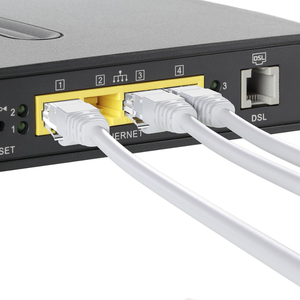 CAT6 Patch Cord İnternet Ethernet LAN Network Kablosu