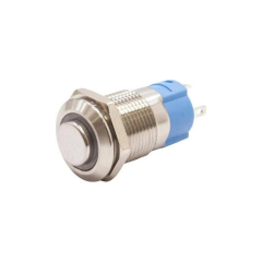 12A-G1Z 12 mm Çıkık Anahtarlı Işıklı Metal Buton