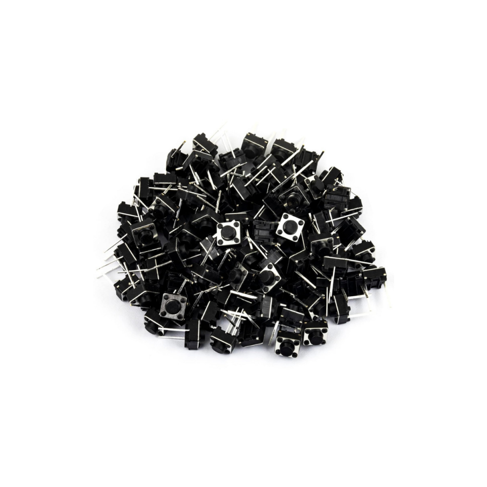 2 Pin Push Button - 6x6x5 mm