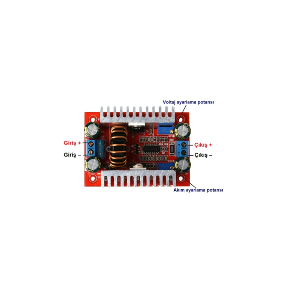 400W 15A DC-DC Step Up Modülü