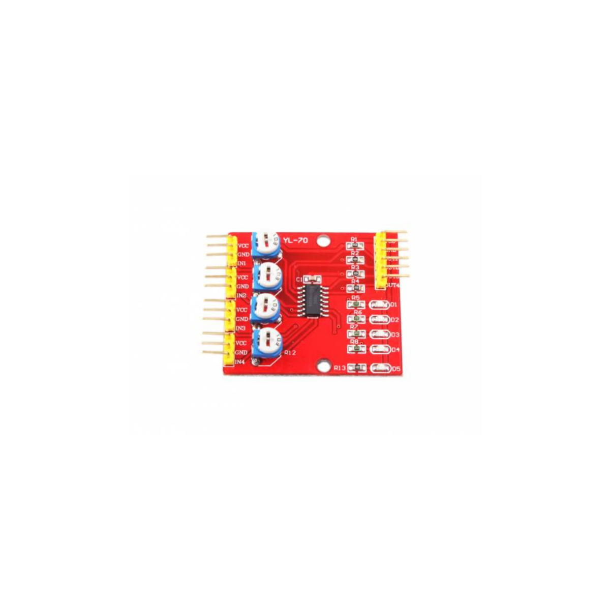 4'lü Çizgi İzleyen Sensör Seti - 4 Way Tracking Module