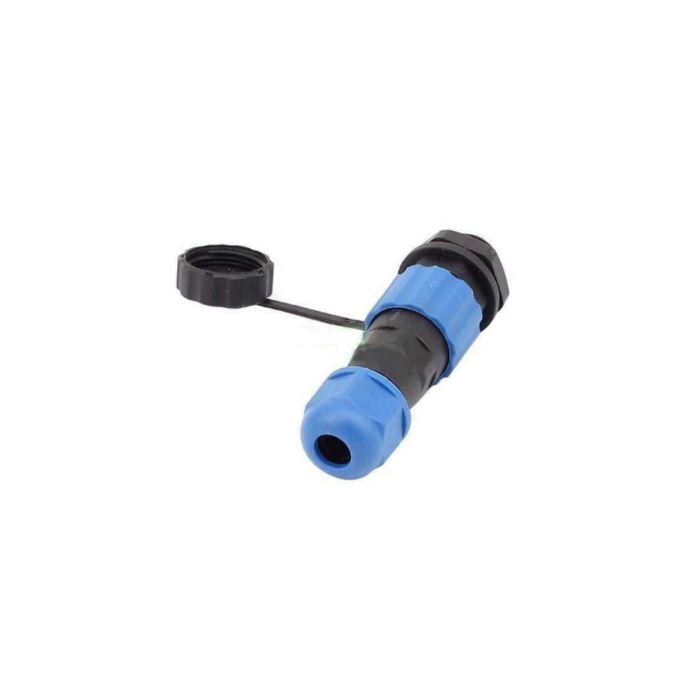 SD16 6 Pin 16mm Su Geçirmez Konnektör Takımı - Panel Tipi