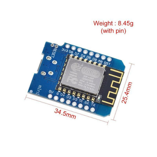 ESP8266 ESP-12F WeMos D1 Mini WiFi Geliştirme Modülü