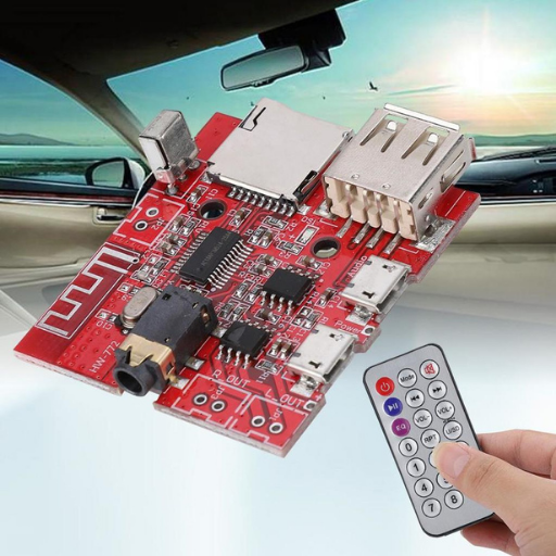 MP3 Kumandalı Bluetooth Amfi Modülü (SD Kart/USB) - PMU6984