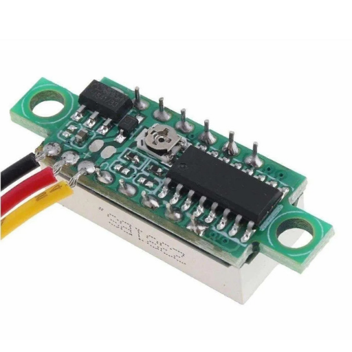 Dijital Mini Voltmetre DC 0V-100V Gerilim Voltaj Ölçer